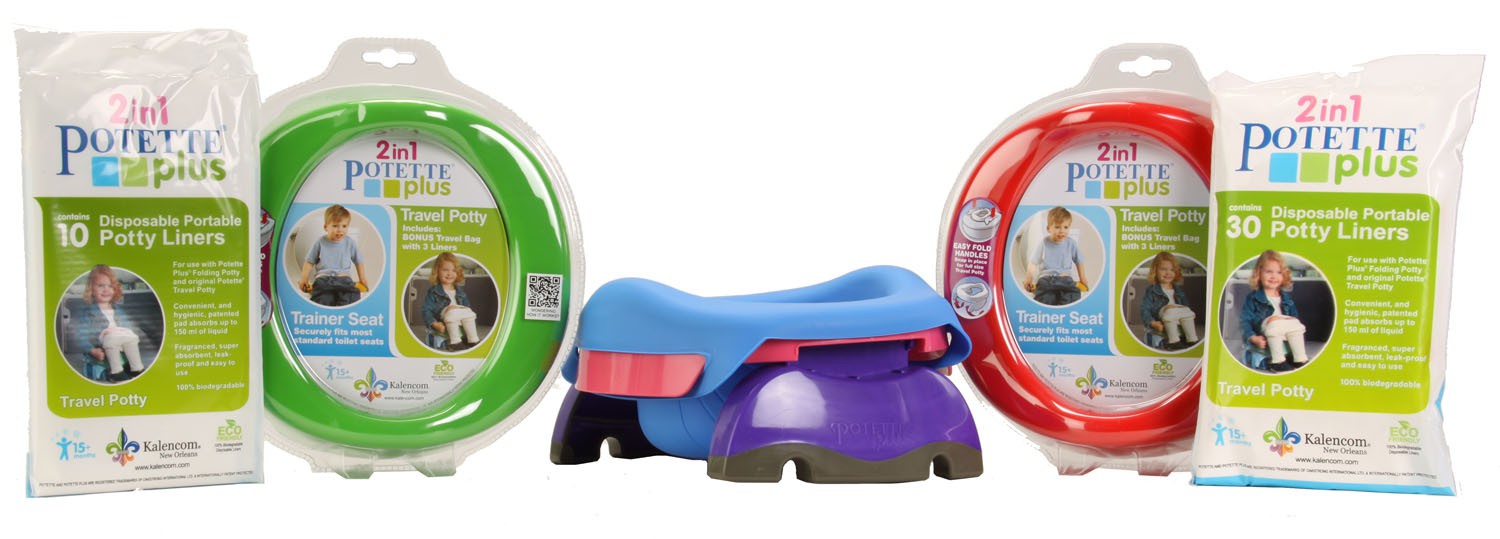 Potette Plus Wkład Żelowy Nocnik Wielorazowy 1+