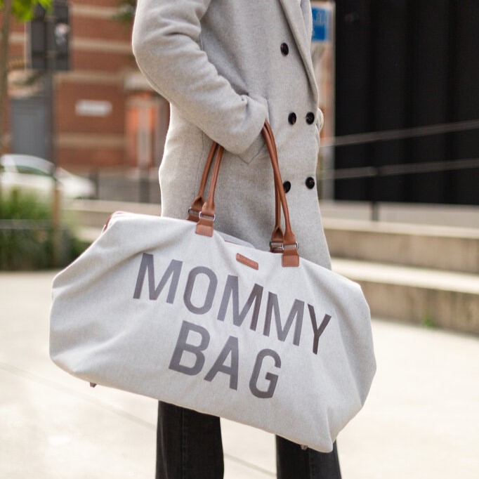 Childhome Torba Mommy Bag Canvas Szara - Praktyczna dla Mamy