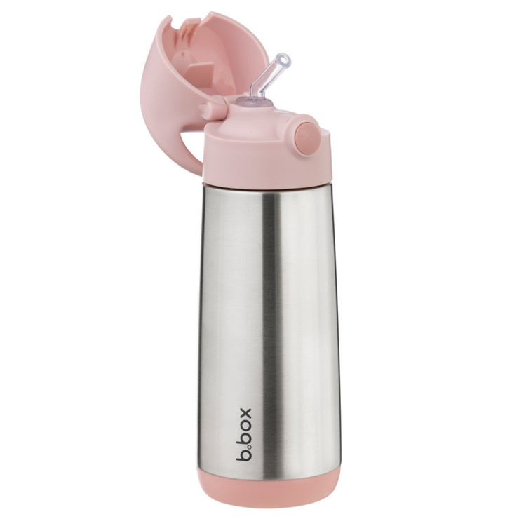 b.box Bidon Termiczny ze Słomką Blush Crush 500 ml