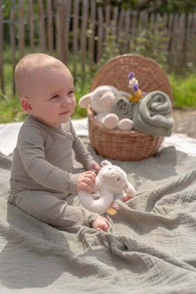 Little Dutch Grzechotka z metkami Owca 0m+