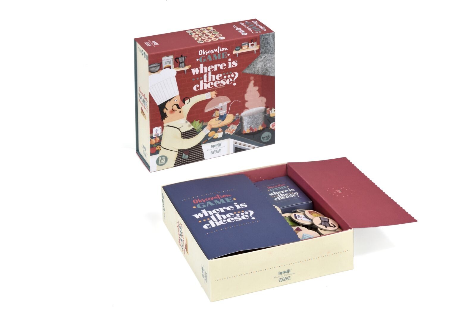 Londji Gra Memory Where is the Cheese? 3+