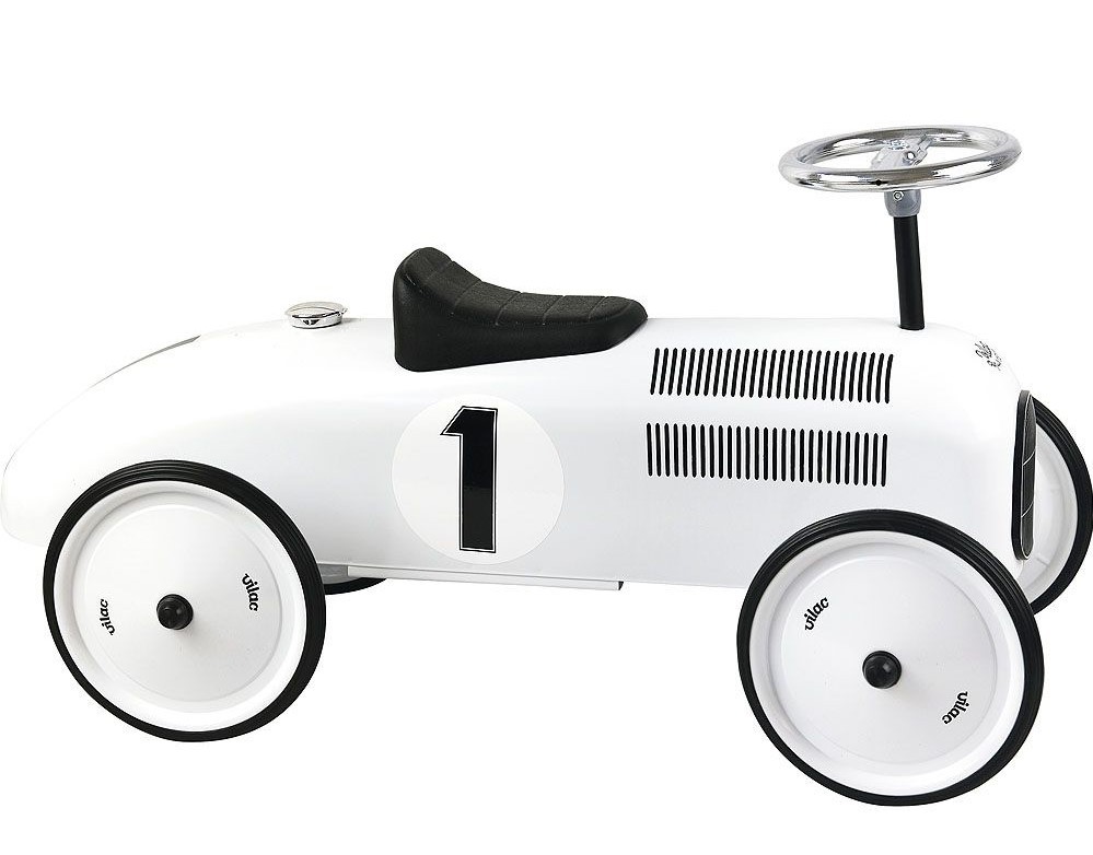 Vilac, jeździk biały polarny