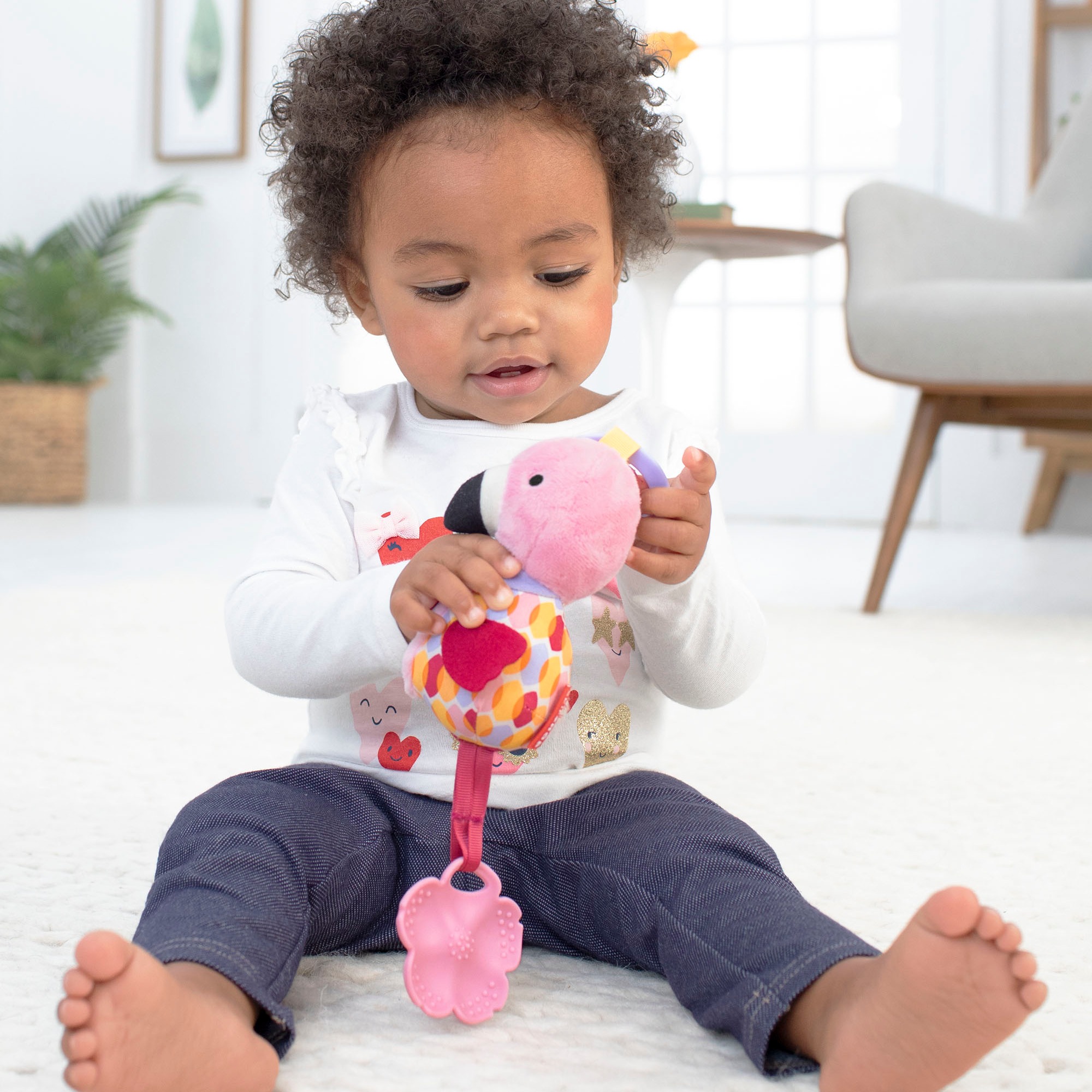 Skip Hop Zawieszka Flaming Bandana Buddies 0+ | Zabawka Sensoryczna