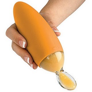 Boon Łyżeczka do karmienia niebieska PS6830 4m+