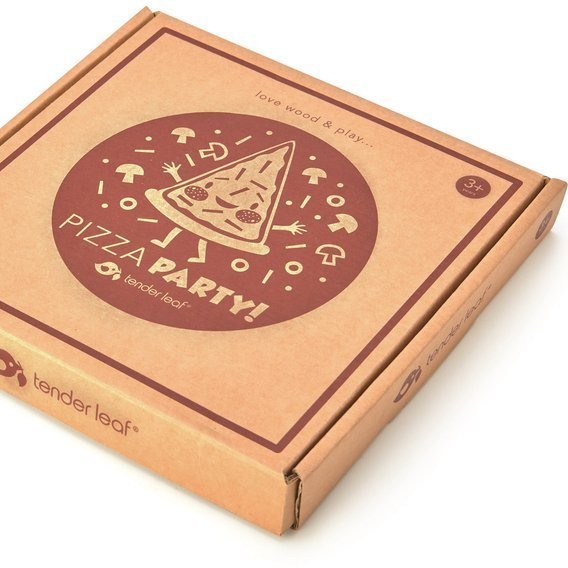 Tender Leaf Toys Drewniana Pizza z Dodatkami 3+
