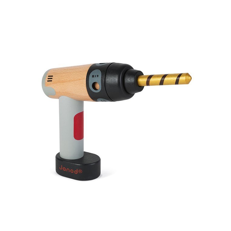 Janod Wiertarko-wkrętarka Drewniana Brico'kids 3+