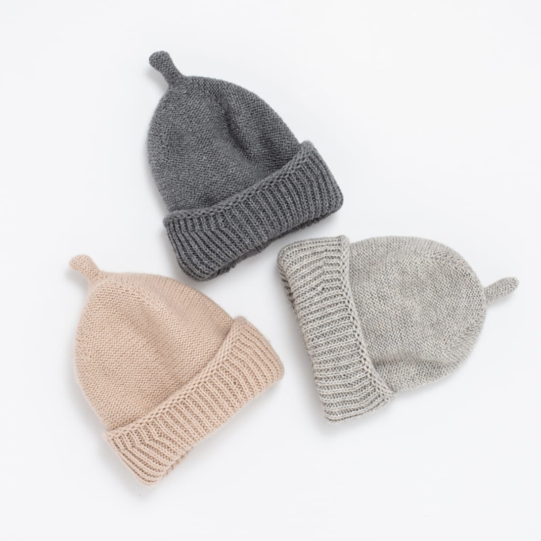 Bimbla, Czapeczka Aspen - grafitowy melanż 0-12