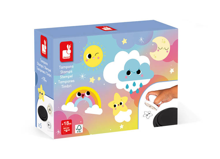 Janod Stempelki Słodkie sny 18m+