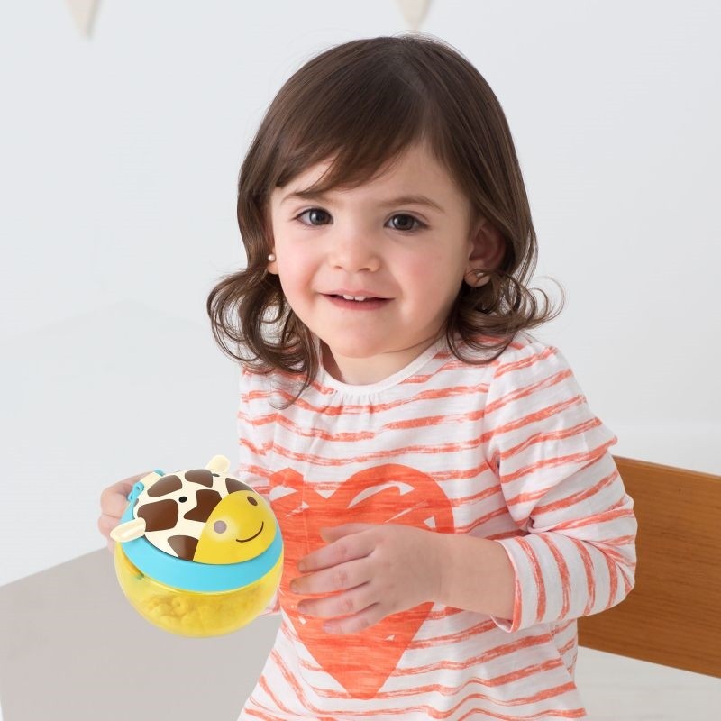 Skip Hop Kubek Niewysypek Zoo Żyrafa 12m+