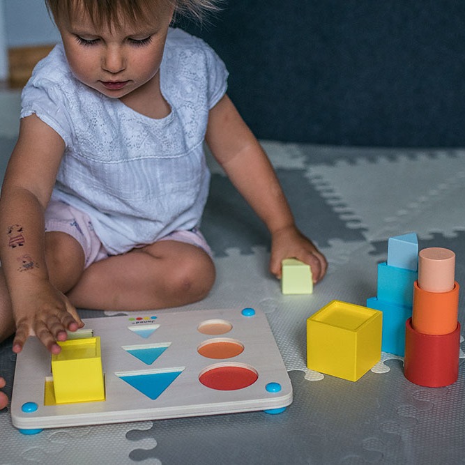 Janod Układanka Objętości Essentiel 18m+