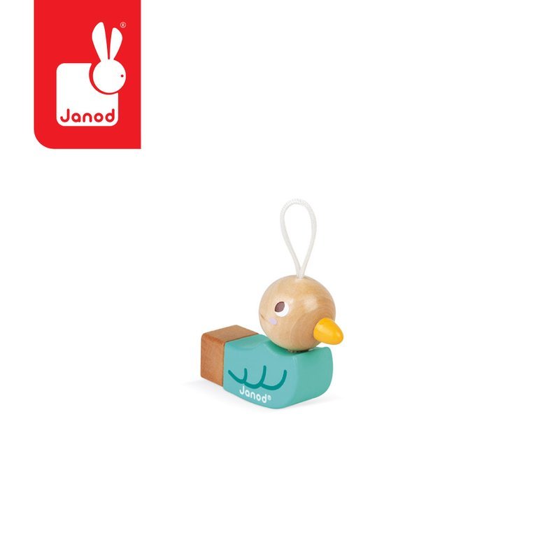 Janod Gwizdek Ptak Pocket 2+ Drewniany