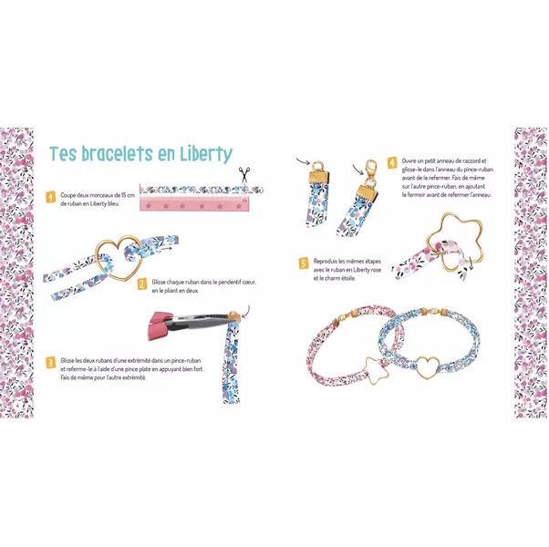 Auzou Zestaw Biżuterii Na Tasiemkach 7+