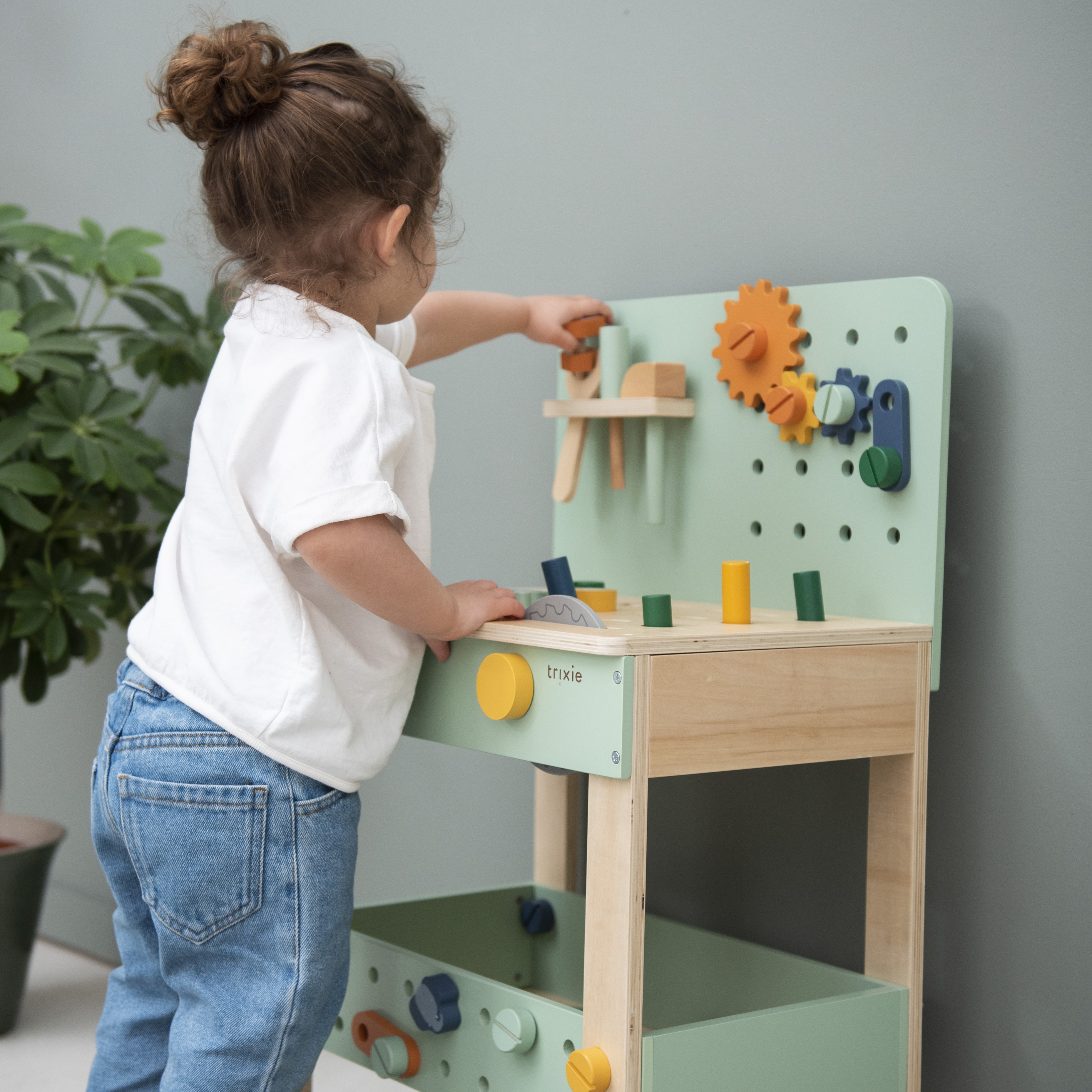 Trixie Drewniany Warsztat Majsterkowicza Zwierzęta 3+