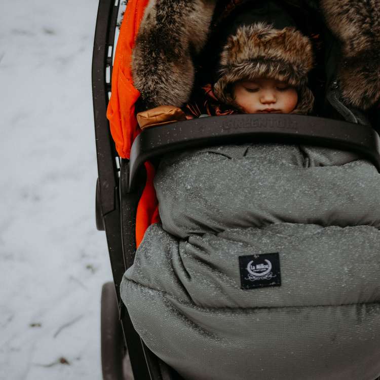 La Millou Śpiworek Aspen Winterproof Papagayo & Khaki 110cm