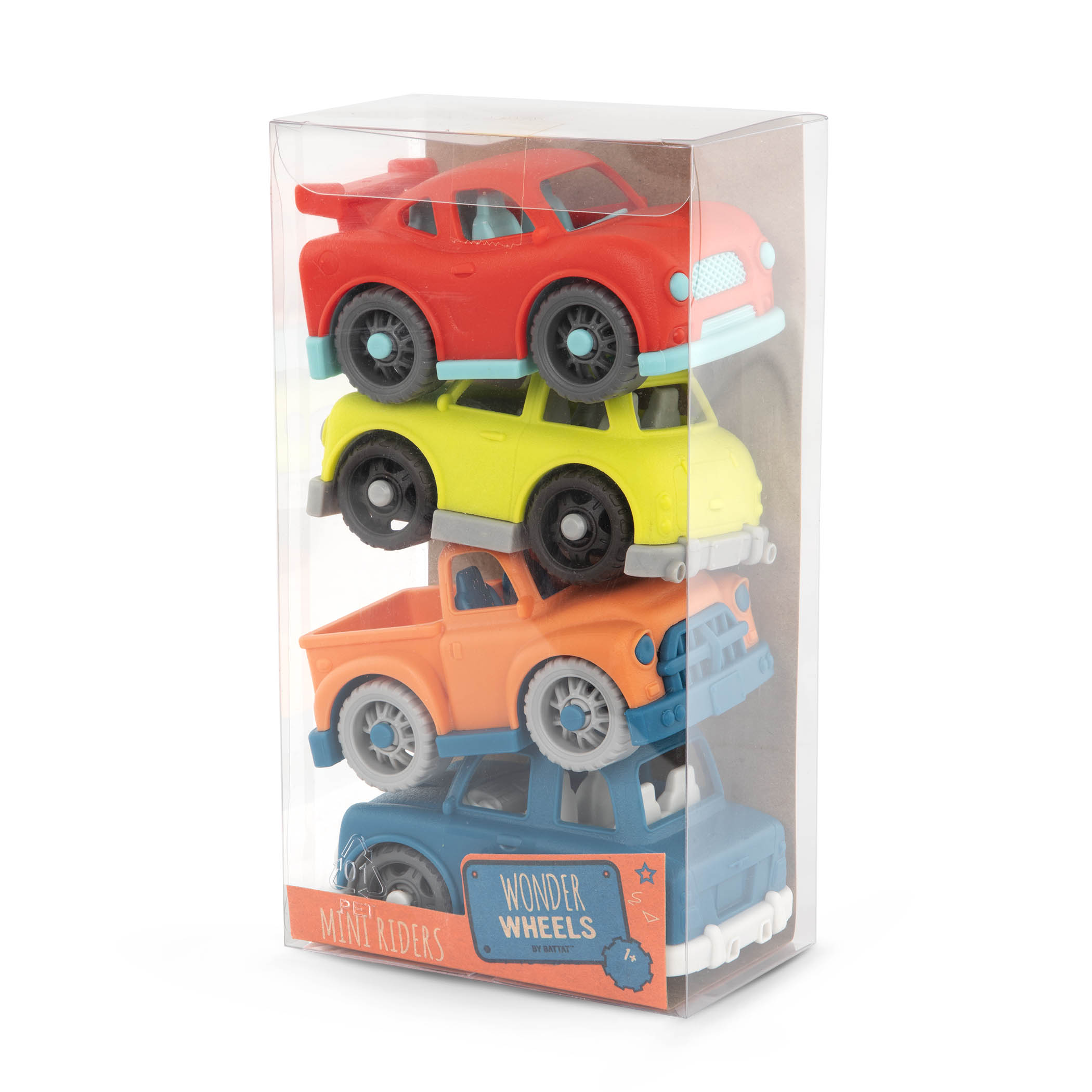 Wonder Wheels Zestaw 4 autek - Pickup 1+