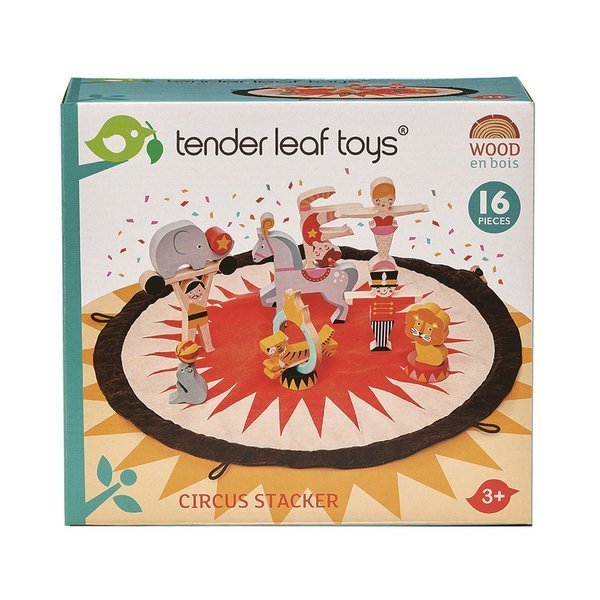 Tender Leaf Toys Mata z zabawkami - Cyrk 3+ | Edukacyjna