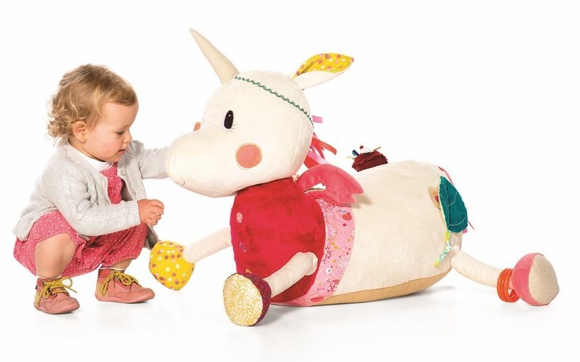 Lilliputiens Wielofunkcyjna Poducha Jednorożec Louise 6m+