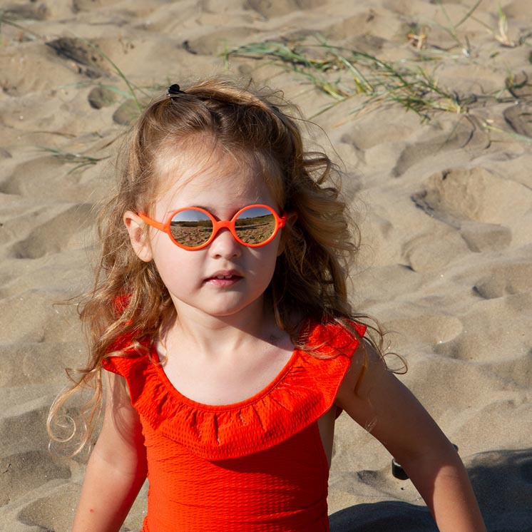 Ki ET LA, Okulary przeciwsłoneczne Rozz 1-2 Fluo Orange