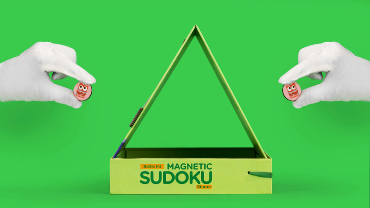 Mieredu Sudoku Magnetyczne Gra Edukacyjna 6+