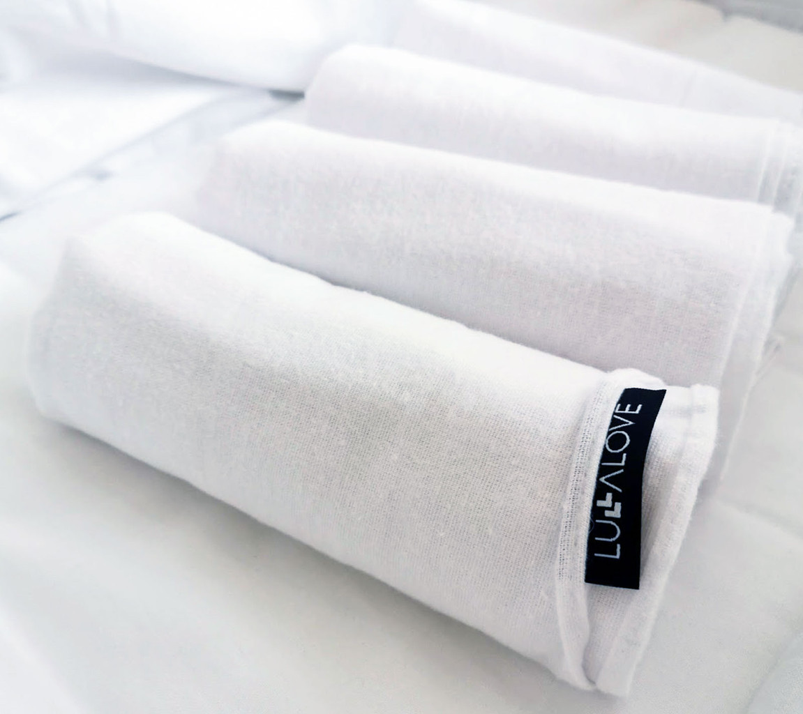 Lullalove Flanela Pieluchy Duże 4 szt. 0+