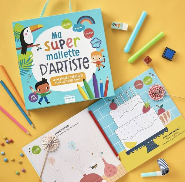 Auzou Zestaw Artystyczny Uczę się Rysować 3+