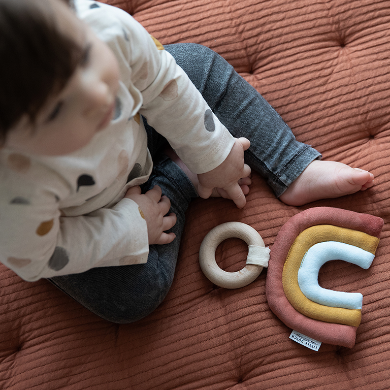 Little Dutch Gryzak Tęcza Pure & Nature 0+