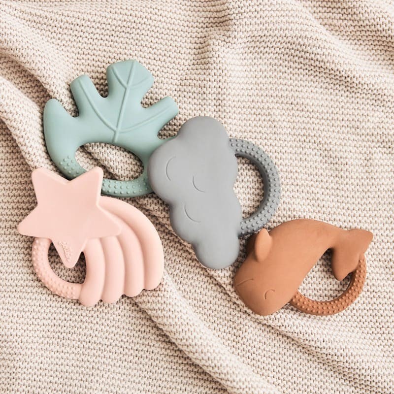 Jollein Gryzak Kauczuk Hevea Listek 0+