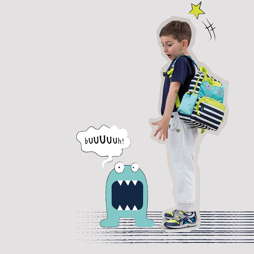 Lassig Plecak Little Monster Termoizolacja Granatowy