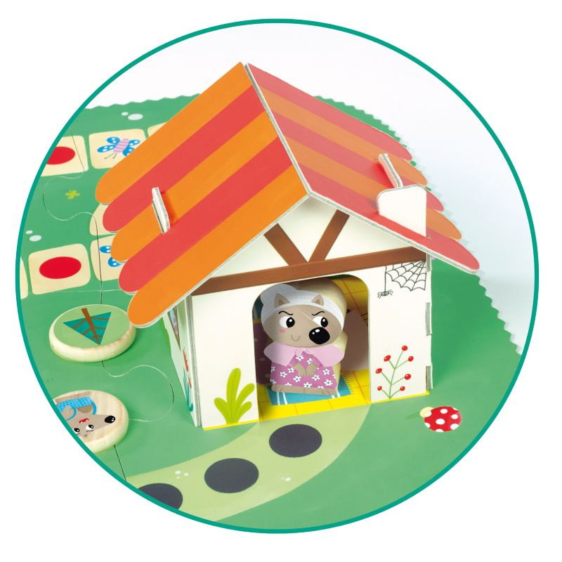 Gra planszowa Czerwony kapturek Goula