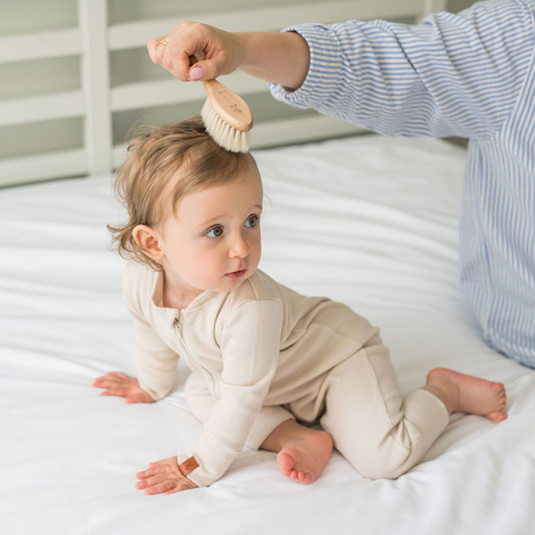 Poofi Zestaw szczotek dla dziecka - Miękkie włosie 0+