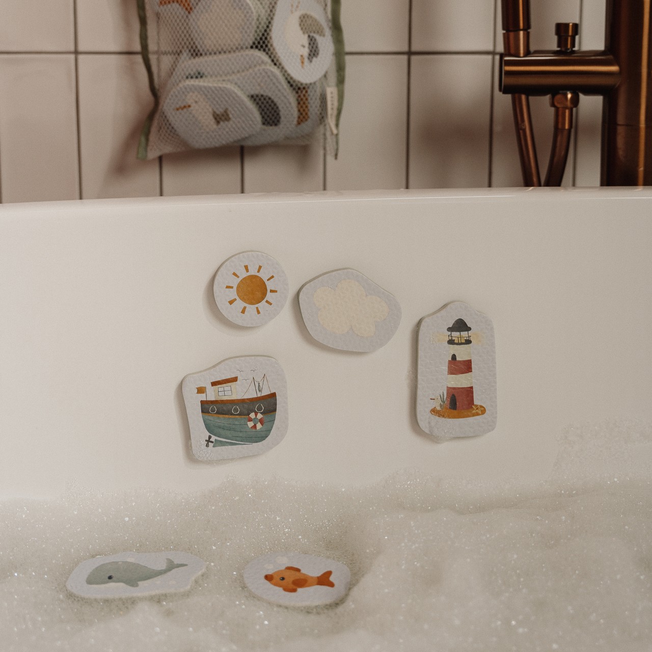 Little Dutch Puzzle Piankowe do Kąpieli Sailors Bay 16el 10m+