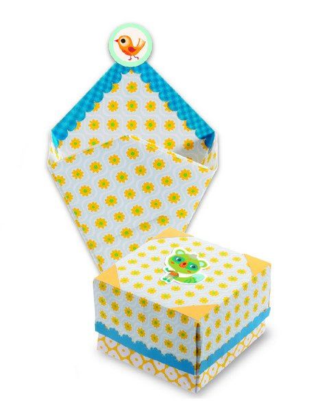 Djeco Pudełeczka Origami Zestaw Kreatywny 7-13 lat