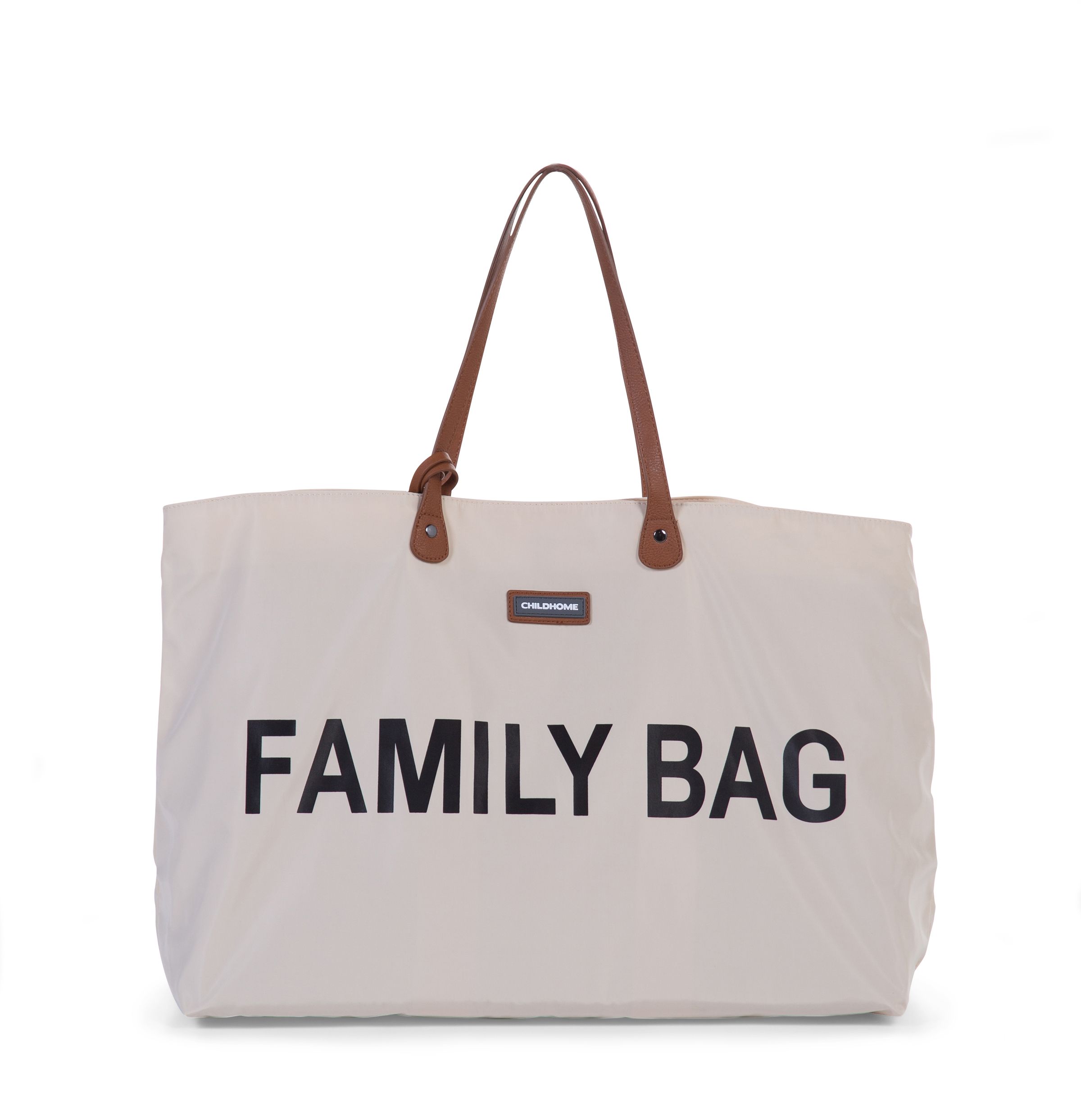 Childhome Torba Family Bag Kremowa dla rodziców 55cm
