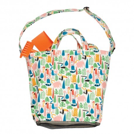 Torba Maison Petit Jour Anti-Sand Dżungla | Pojemna 43x35cm