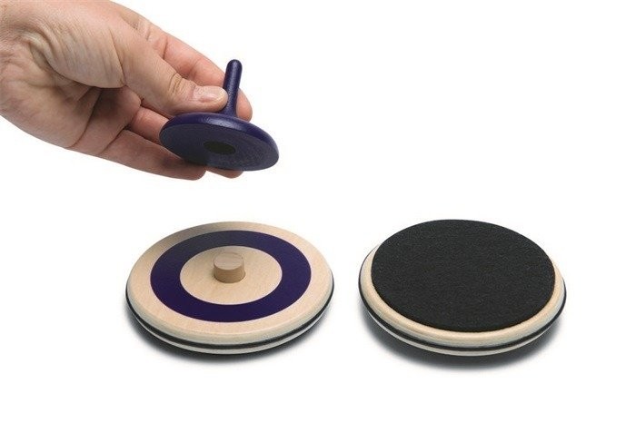 BS Toys Gra Curling Drewniana dla Dzieci 6+