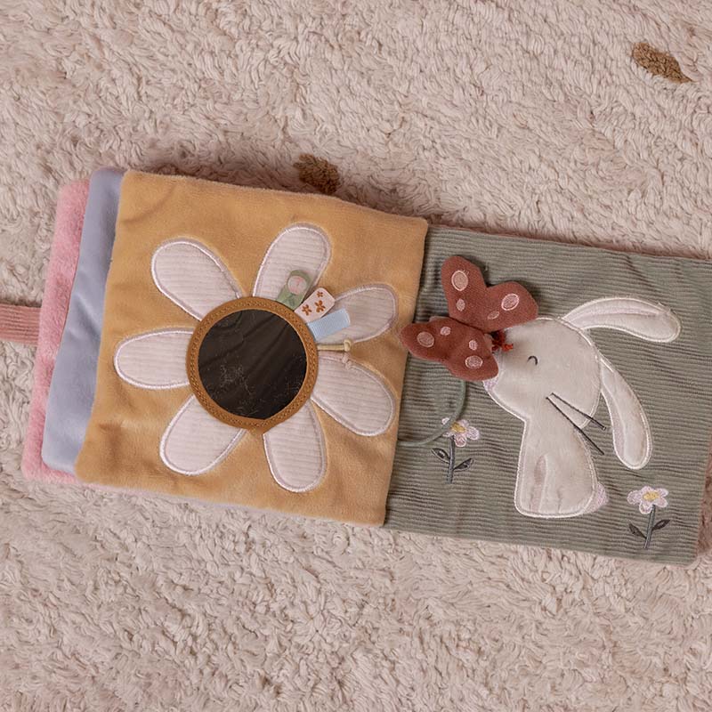 Little Dutch Książeczka Sensoryczna Flowers & Butterflies 0+