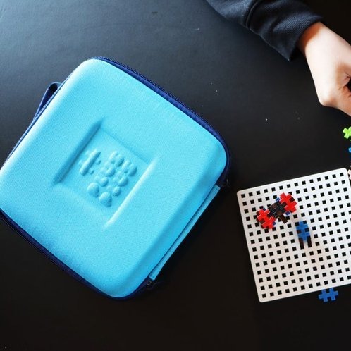 Plus-Plus Mini Mix 100 szt. Walizka Podróżna 3+