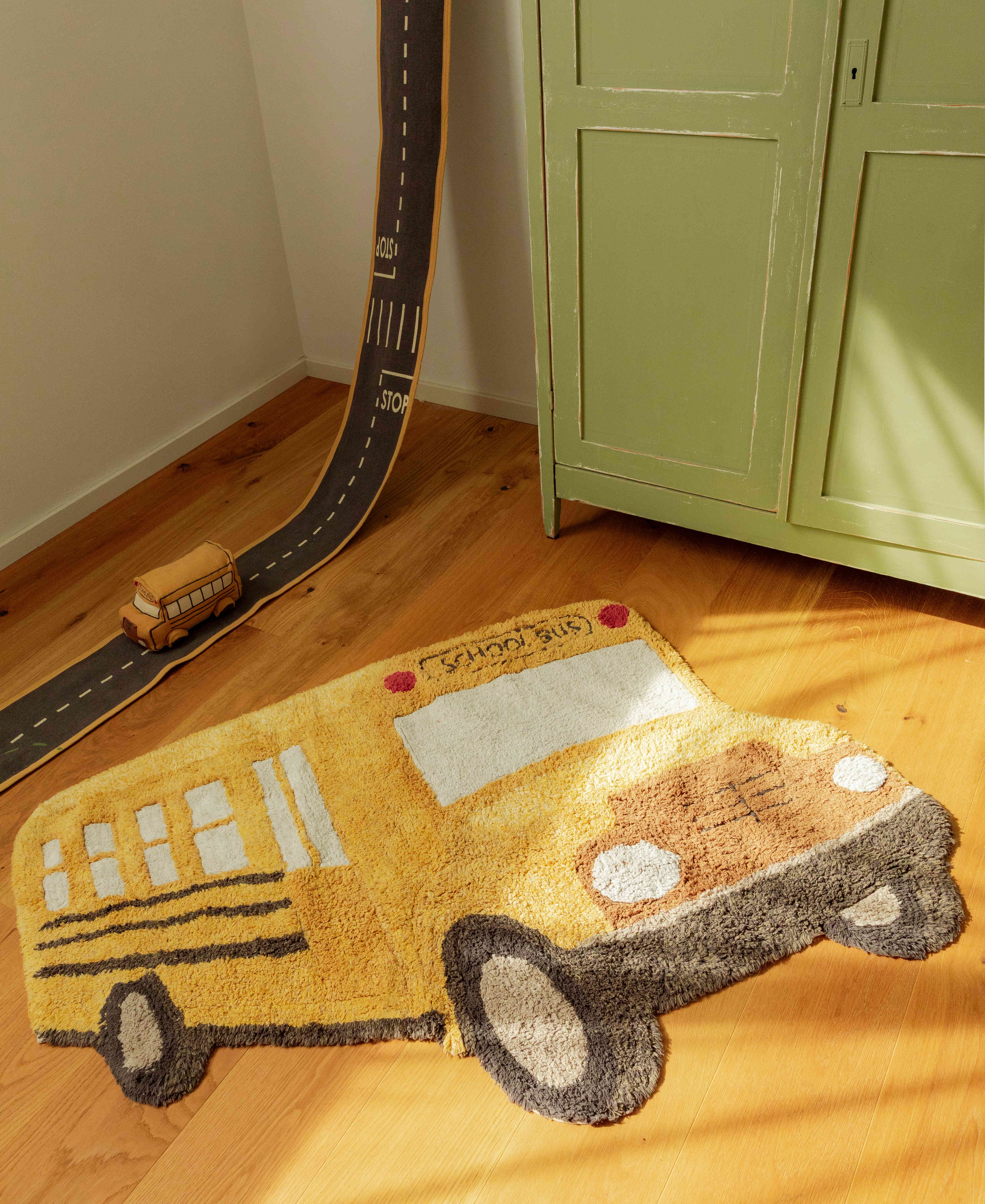 Lorena Canals Dywan bawełniany School Bus 130×90 cm