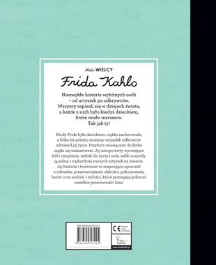 Mali WIELCY Frida Kahlo - Biografia dla dzieci 3+ | Smart Books