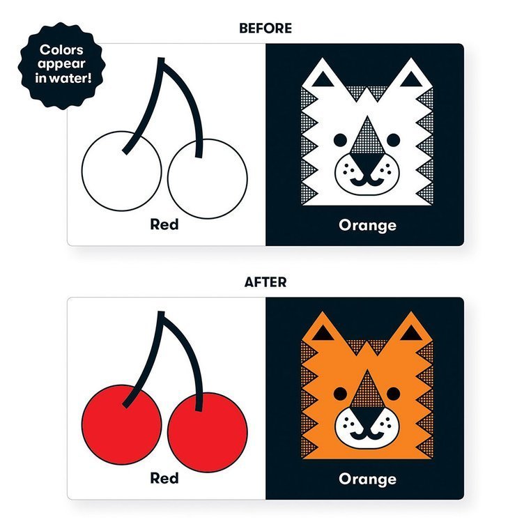 Mudpuppy Magiczna książeczka do kąpieli Jaki mam kolor? 1+