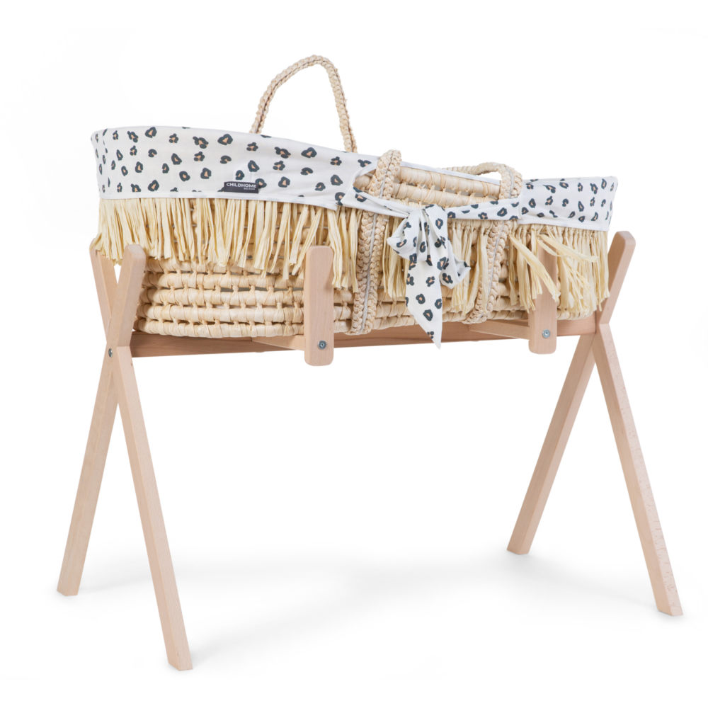 Childhome Kosz Mojżesza Boho z kukurydzy + materacyk 0+