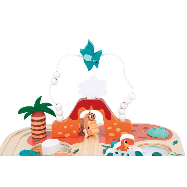 Janod Stolik Edukacyjny Dinozaury 12m+