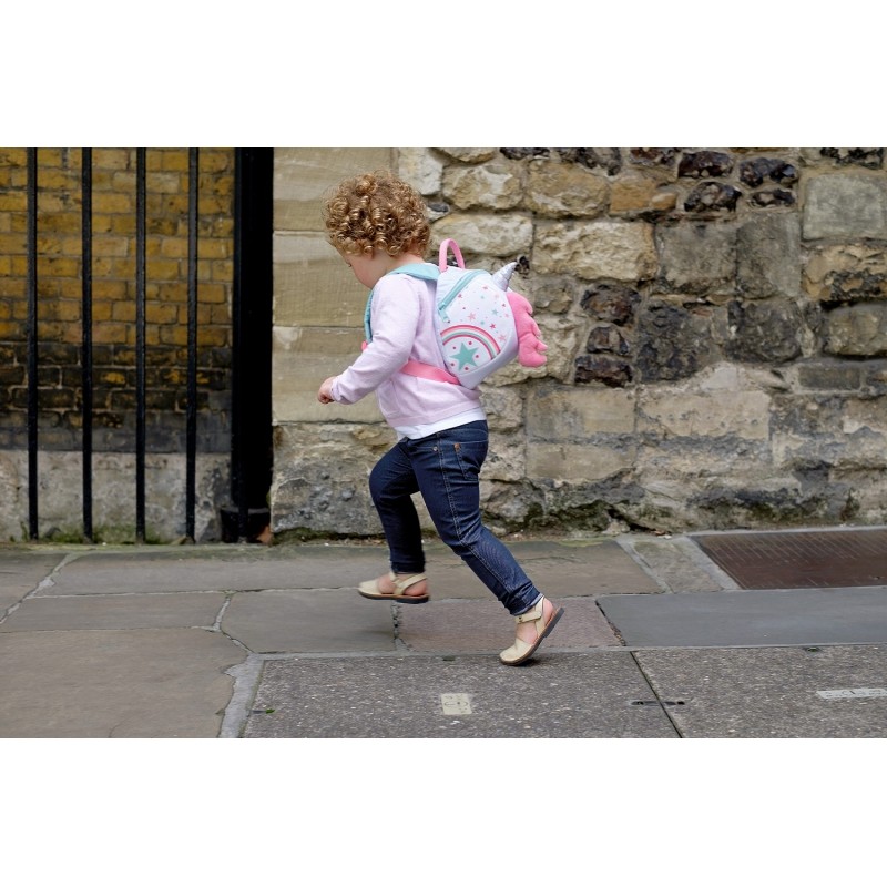 LittleLife Plecak ze smyczą Jednorożec 1-3 lata