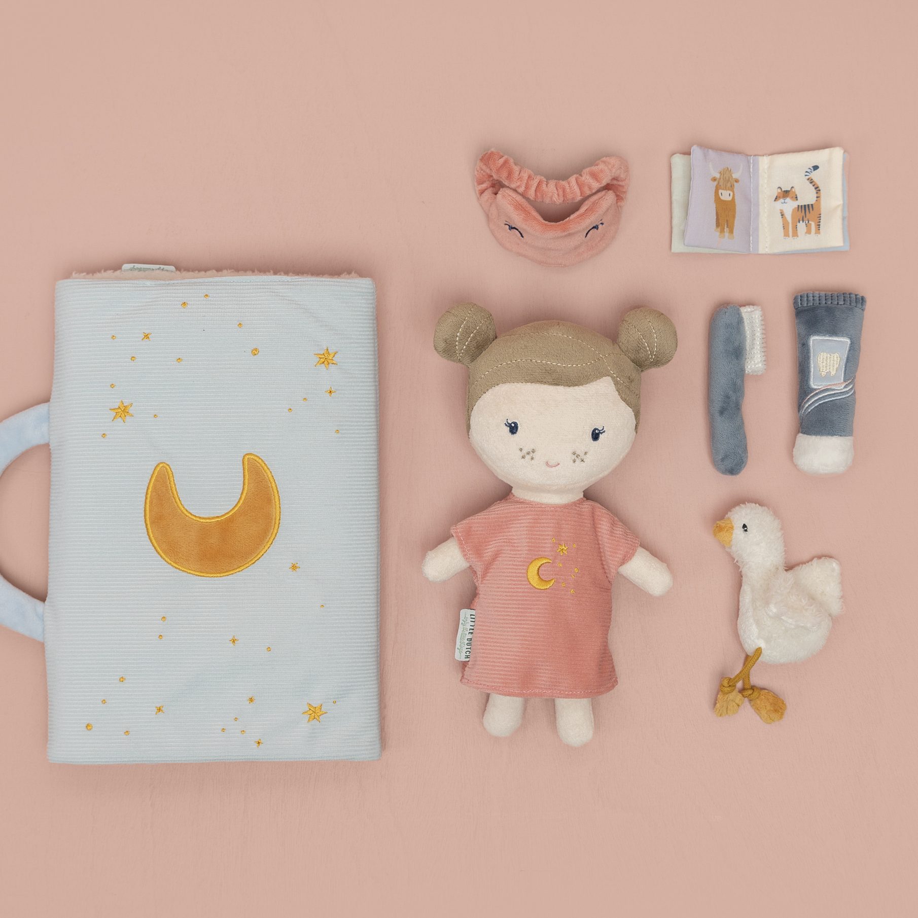 Little Dutch Lalka szmaciana Rosa ze śpiworkiem 12m+