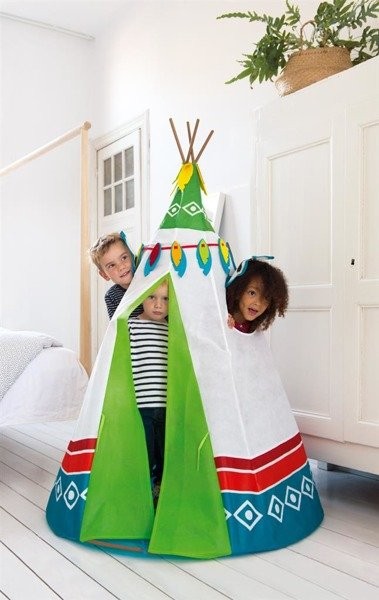 Scratch Tipi Rajski Namiot 120x120cm | Zabawka Premium