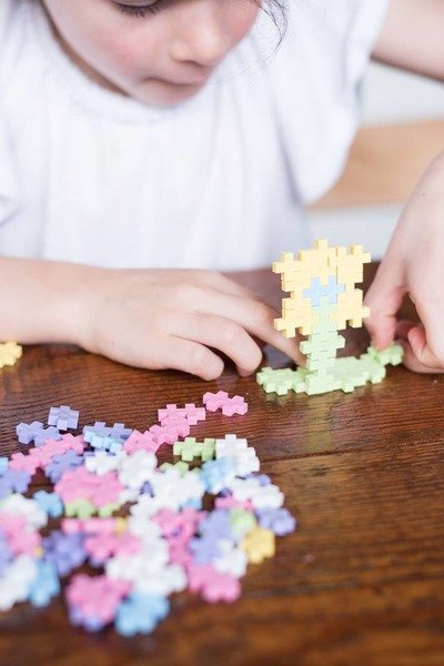 Plus-Plus Big Pastel Tuba 15 szt. - Klocki Konstrukcyjne 1+