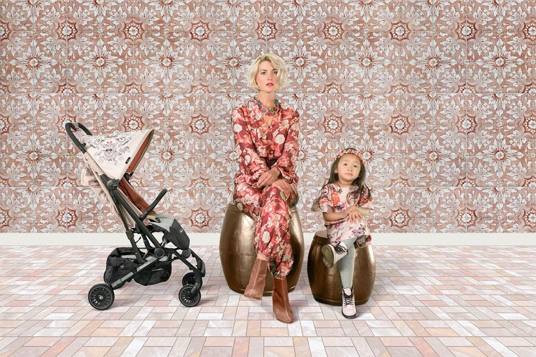 Easywalker, Disney by Easywalker Buggy XS Wózek spacerowy z osłonką przeciwdeszczową Minnie Ornament