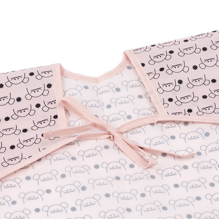 Lassig Śliniak z długim rękawem Little Chums Mysz 12-24 m