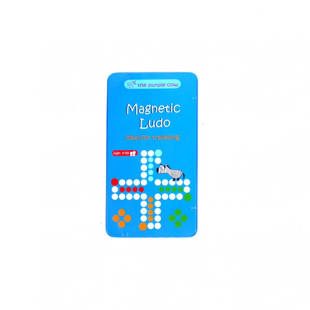 The Purple Cow Gra Chińczyk Magnetyczna Ludo 3+ | Płytka