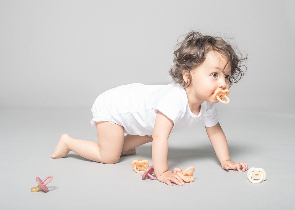 Hevea Smoczek Kauczukowy Anatomiczny 0-3 msc Korony